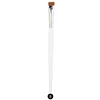 Plata plana blanca grande 8#