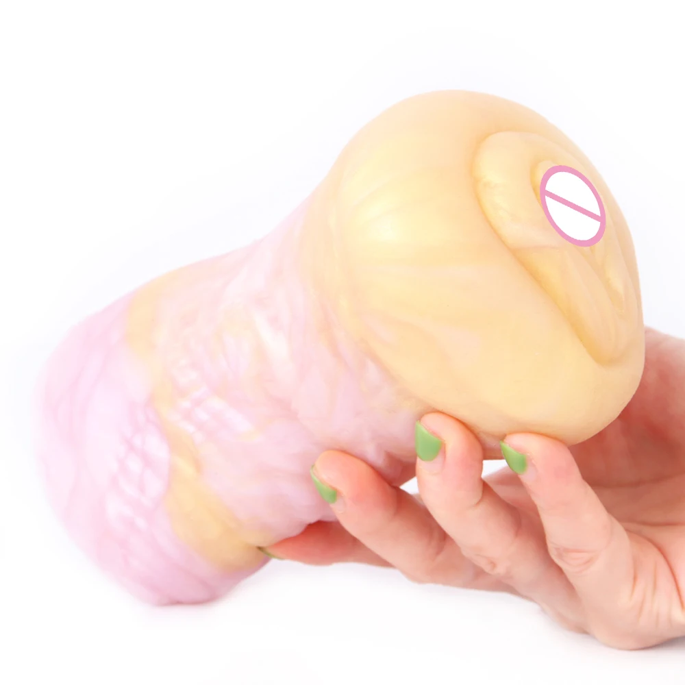 GEEBA New Stimulate Horned Sheep Shape Masturbation Toys Male Simulation Silicone Animal Aircraft Cup Penis Massage Sex Device