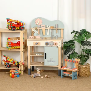 Wooden Toys Children Early Tool Table Kindergarten Busy Board Interactive Communication Family Educational Tool Toys