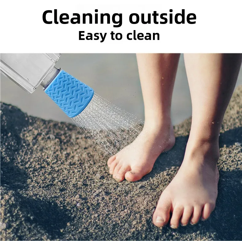 Hot Selling Silicone Outdoor Showerhead Portable Pet Cleaning & Bathing Products for Cat & Dog Cleaning & Bathing manufacture