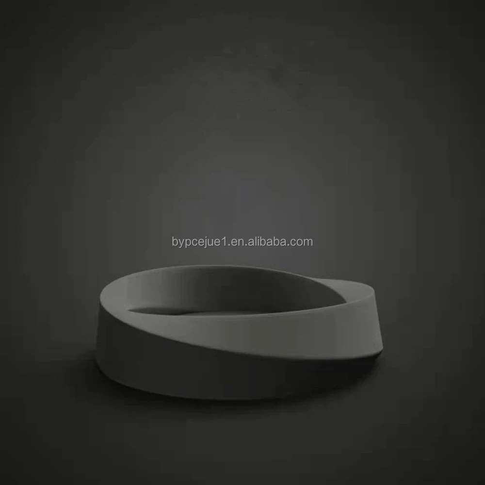 Custom Minimalist Marble Ash Tray with Logo Unique Size and Shape for Smoking Cigars Custom Color Logo Cement Ashtray