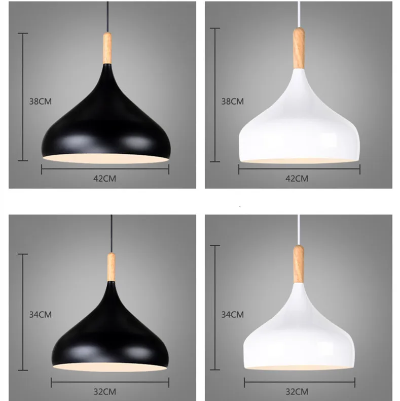 Metal art deco chandelier industrial bar black pendant lighting for dining room lamp modern vintage light kitchen