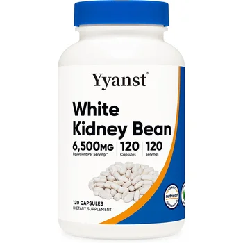 OEM/ODM Vegan Improve Bowel Movement Boost Metabolism Weight Loss Capsules Enhance Satiety Slimming White Kidney Bean Capsules