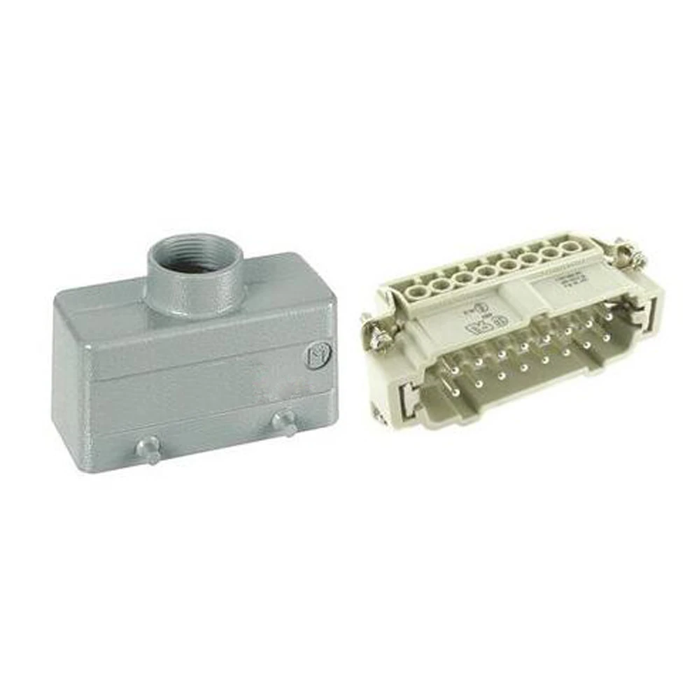Connecteur Rectangulaire H16B-HE-016-1 Robuste 16 Broches 16A 500V