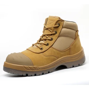 Safety Shoes Work Without Laces Steel Toe Men Waterproof Custom Work Boots Australian
