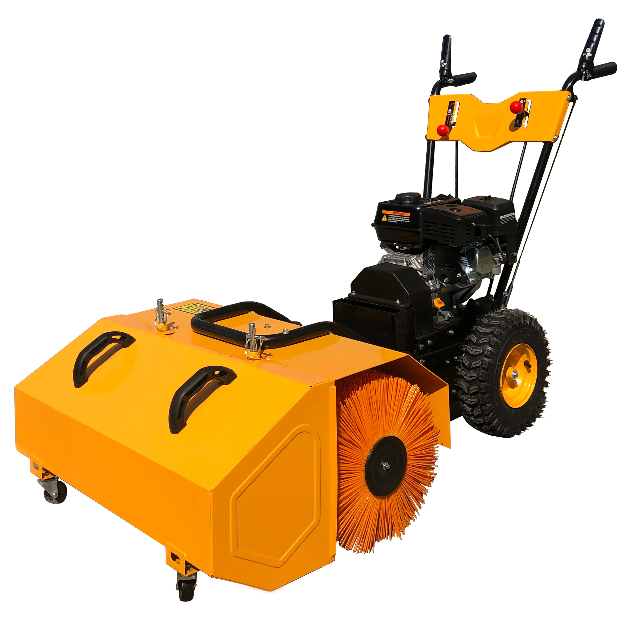 24 Inch Snow Blower 6.5hp Gasoline Snow Sweeper,Engine Ash Cleaner