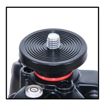 Professional Tripod Photo Camera 55.5'' Camera Travel Tripod Damping Ball Head Aluminum Compass Construction Camera Tripod detail image