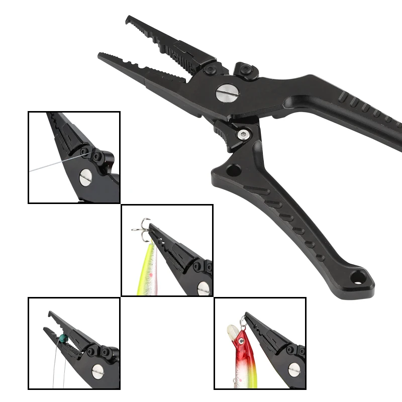 New Strengthen Fishing tool set Stainless Steel Multifunctional Fish Pliers Fish Lip Gripper Grip Set Fishing Tackle Tool