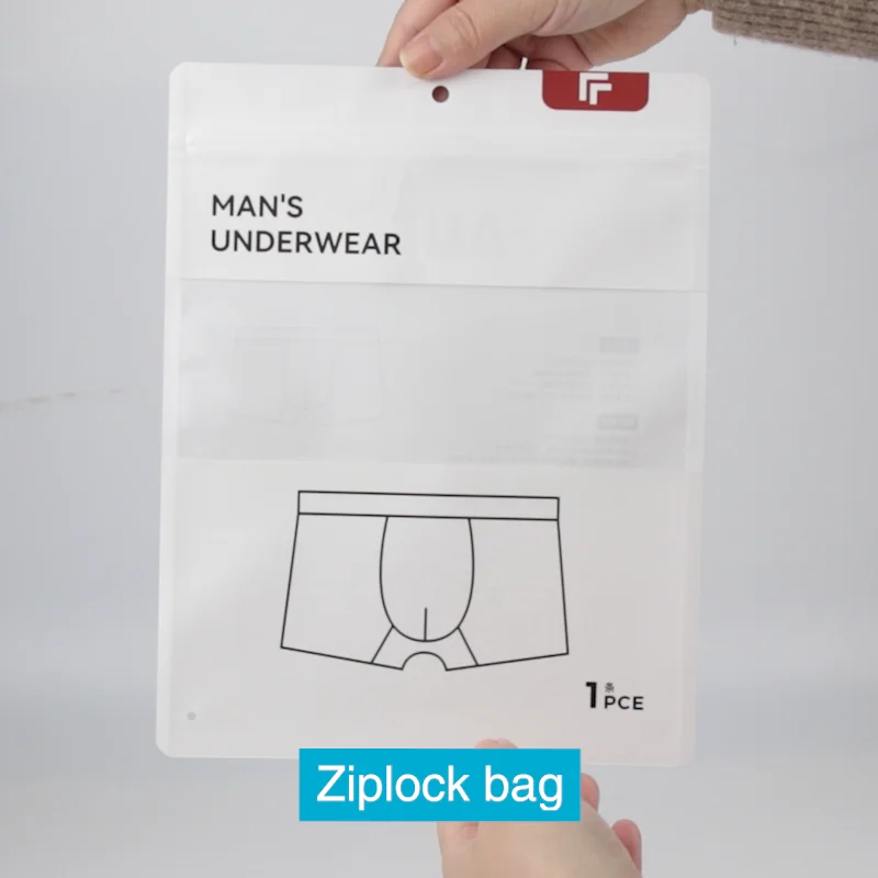 Customized Resealable Eco Friendly Kraft Paper Waterproof Ziplock Bag