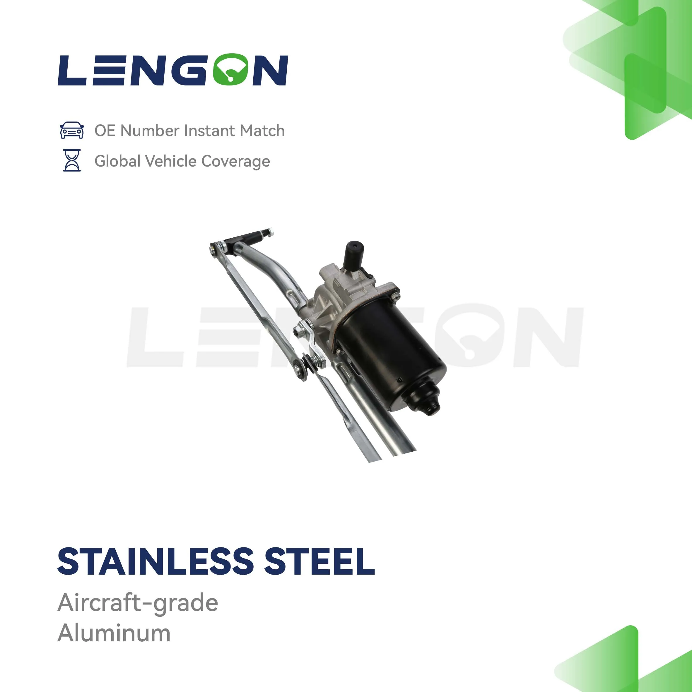 Lengun Wiper Linkage Assembly Auto Wiper Motor for Fiat Punto Motor Windshield Wiper Linkage System 64012001010 2190085