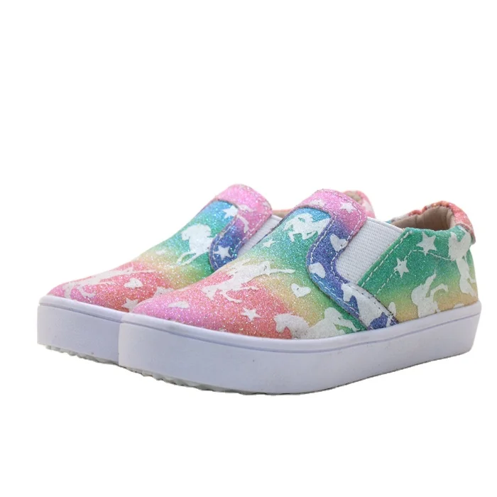 Пользовательские модные плоские Повседневные детские кроссовки для бега для мальчиков и девочек холщовая спортивная обувь