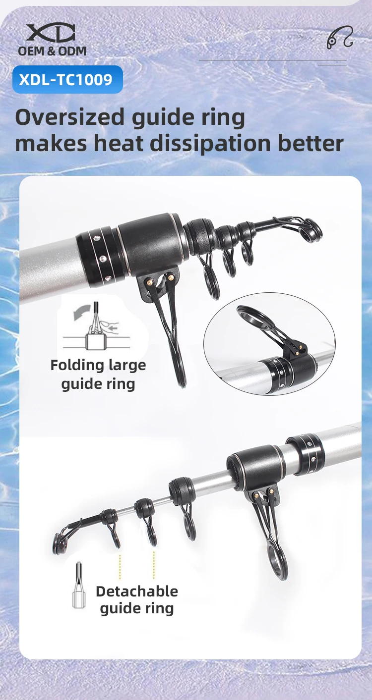 Xdl 450cm 14.76ft 4 Sections Detachable Guide Ring Best 450 Cm