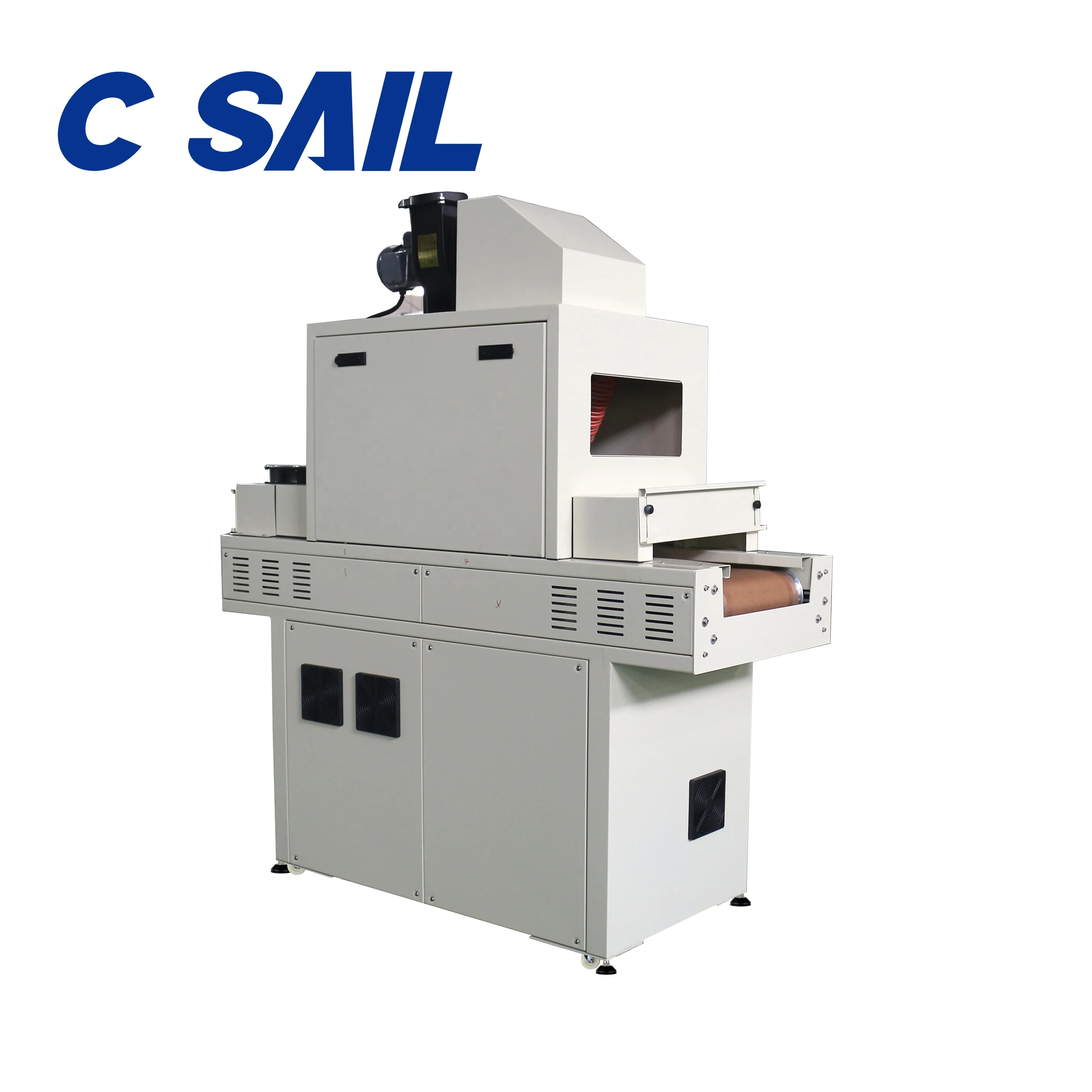 Industrial Ovens Air Force UV Light Conveyor Drying Machine For Electronic Components Coating Food