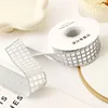 Silver-4cm, 10 Yards Per Roll