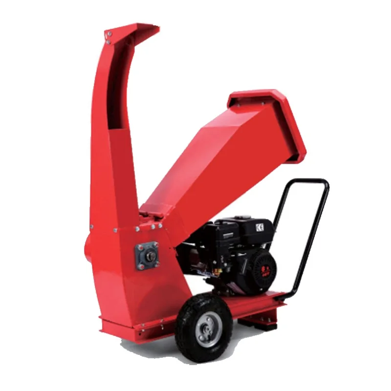 Top selling outdoor 11HP diesel engine wood crusher with chipper shredder machine