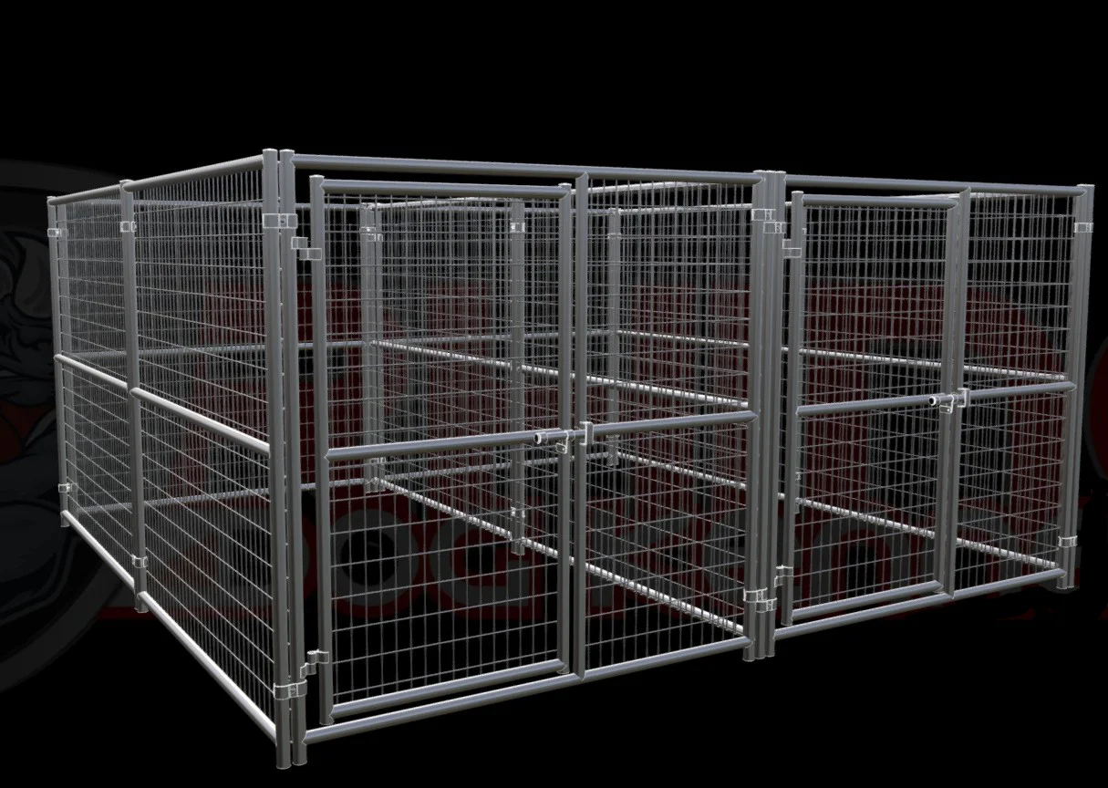 Metal Walk-in Dog Kennel for Large Dogs – Heavy Duty Customize OEM