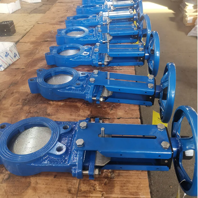 GGG40 Cast Iron Knife Gate Valve with Handwheel