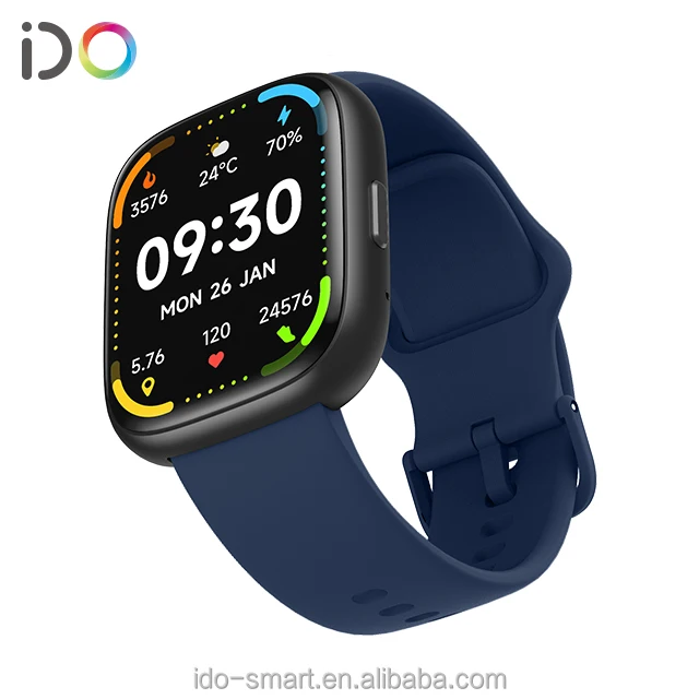 IDW26 Smart Watch 2024 for Men Women Fitness Watches Call 100+  Workouts Heart Rate Monitor Sleep Calorie Step Counter