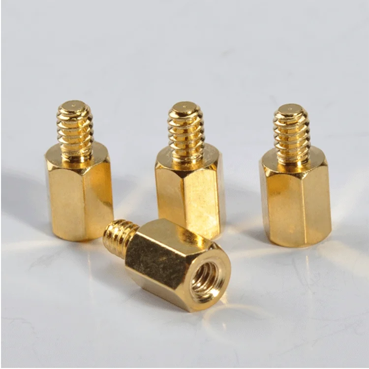 Free Sample Oem Odm Supplier Customized Aluminum Brass Stainless Steel Thread Pcb Hex Hexagonal Female Male Spacer Standoffs