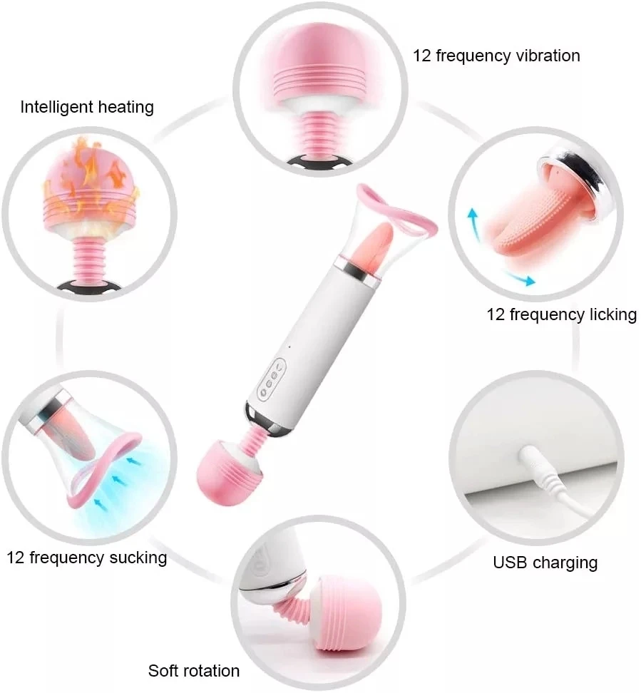 Adult Products Vibrator G Spot Oral Sex Toys For Woman Nipple Sucking