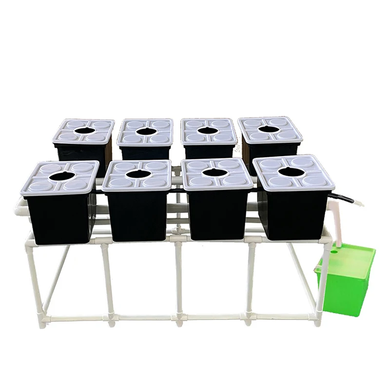 Skyplant 8 Buckets Recirculating Hydroponic System Dutch Bucket System