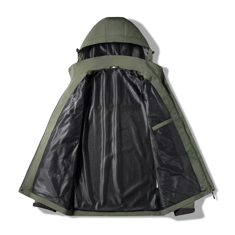 Custom Order Sports Hiking Outdoor Running Windproof Patchwork Windbreaker Jacket For Men_voghion.com