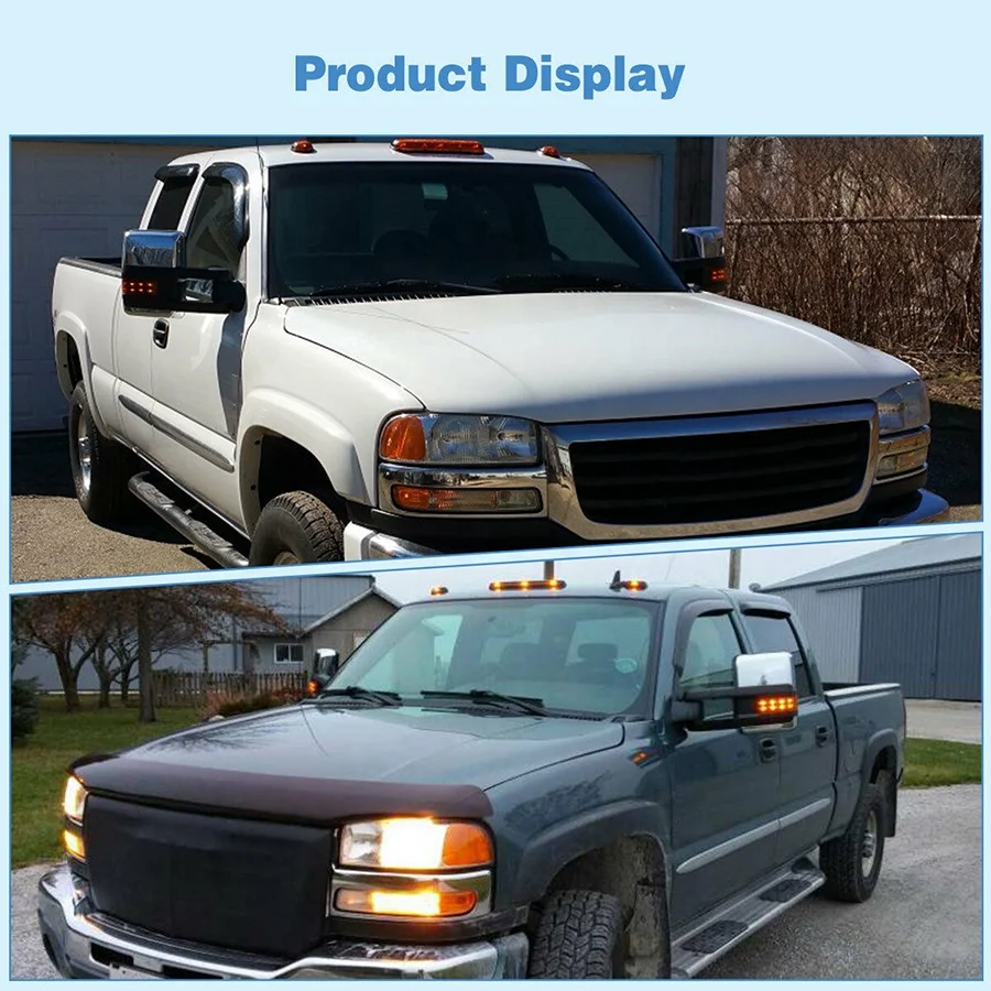 Purchase MIRROR 03-06 GMC CHEVY TRUCK POWER HEATED SIGNAL TOWING In In - Foto 5