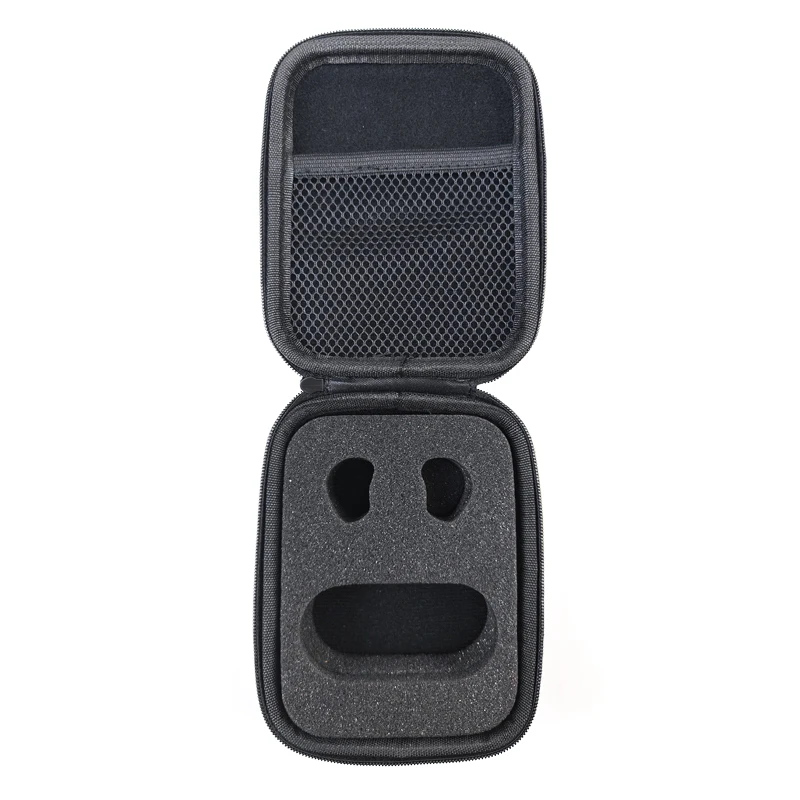 Custom Logo Waterproof EVA Earphone Case Travel Shockproof Earphone Carry Case EVA Earbuds Bag