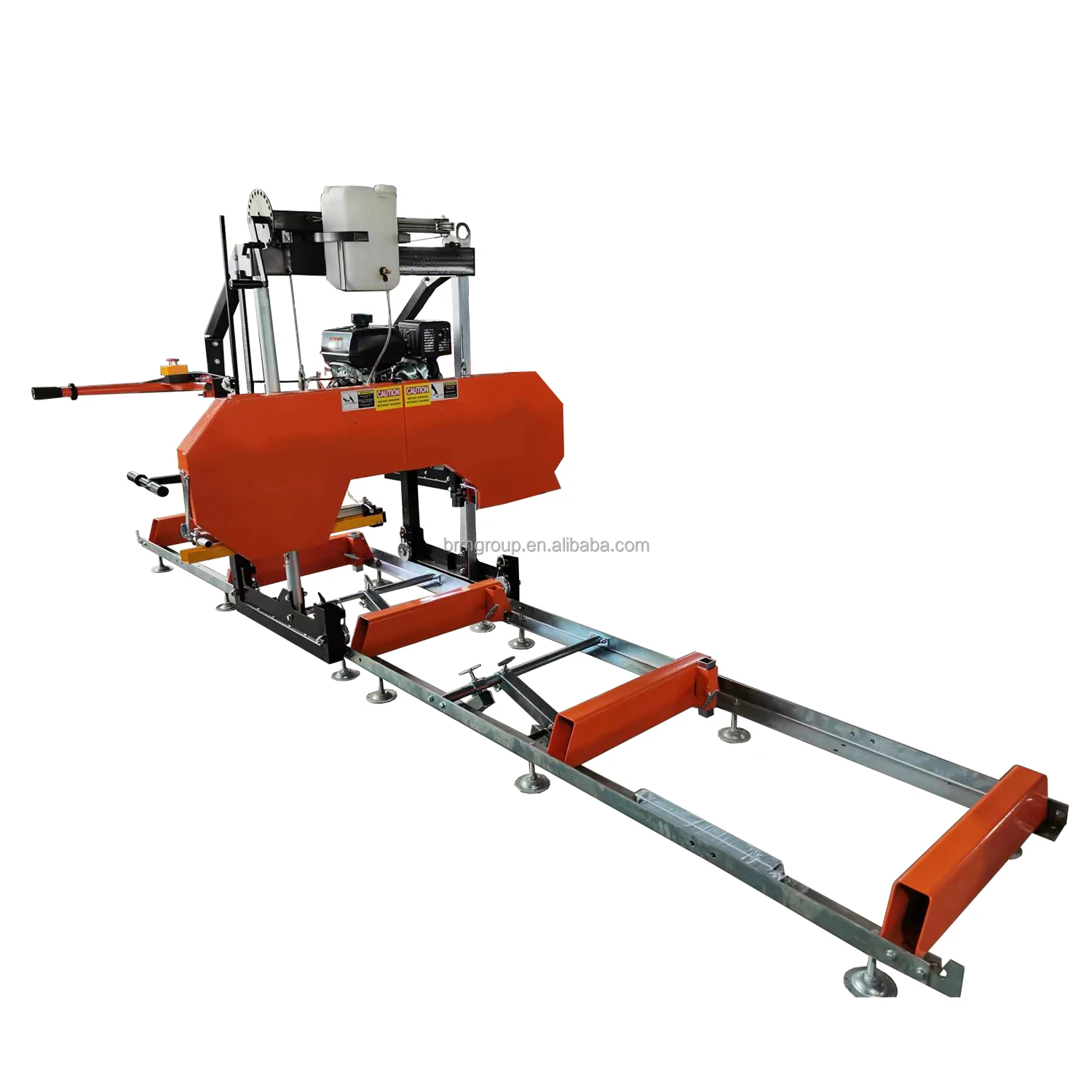 660mm Horizontal Portable Wood Bandsaw Mill Lumber Cutting Sawmill