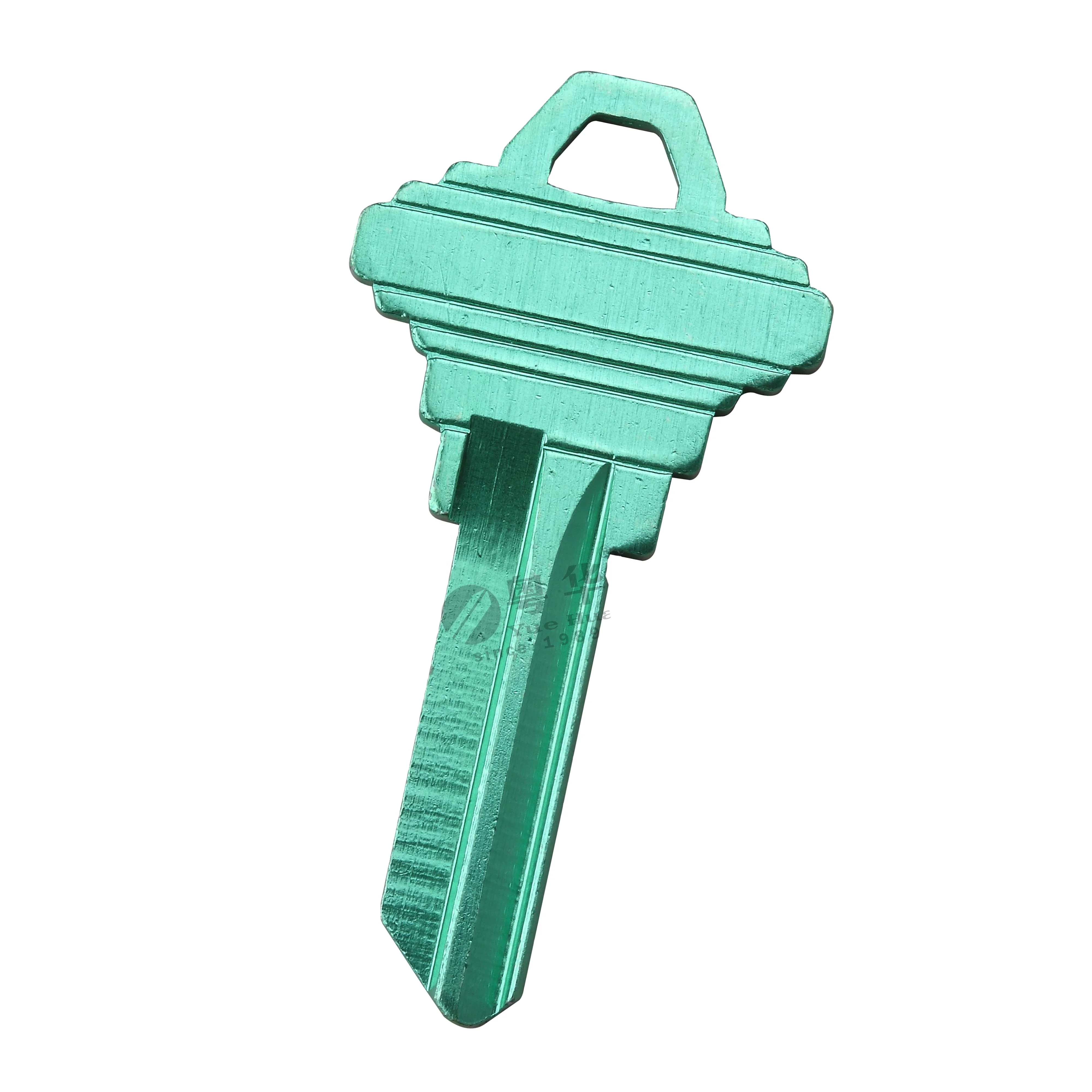 High Security Sc1/sc4 Keyway Green Color Door Key Nickel Plated ...