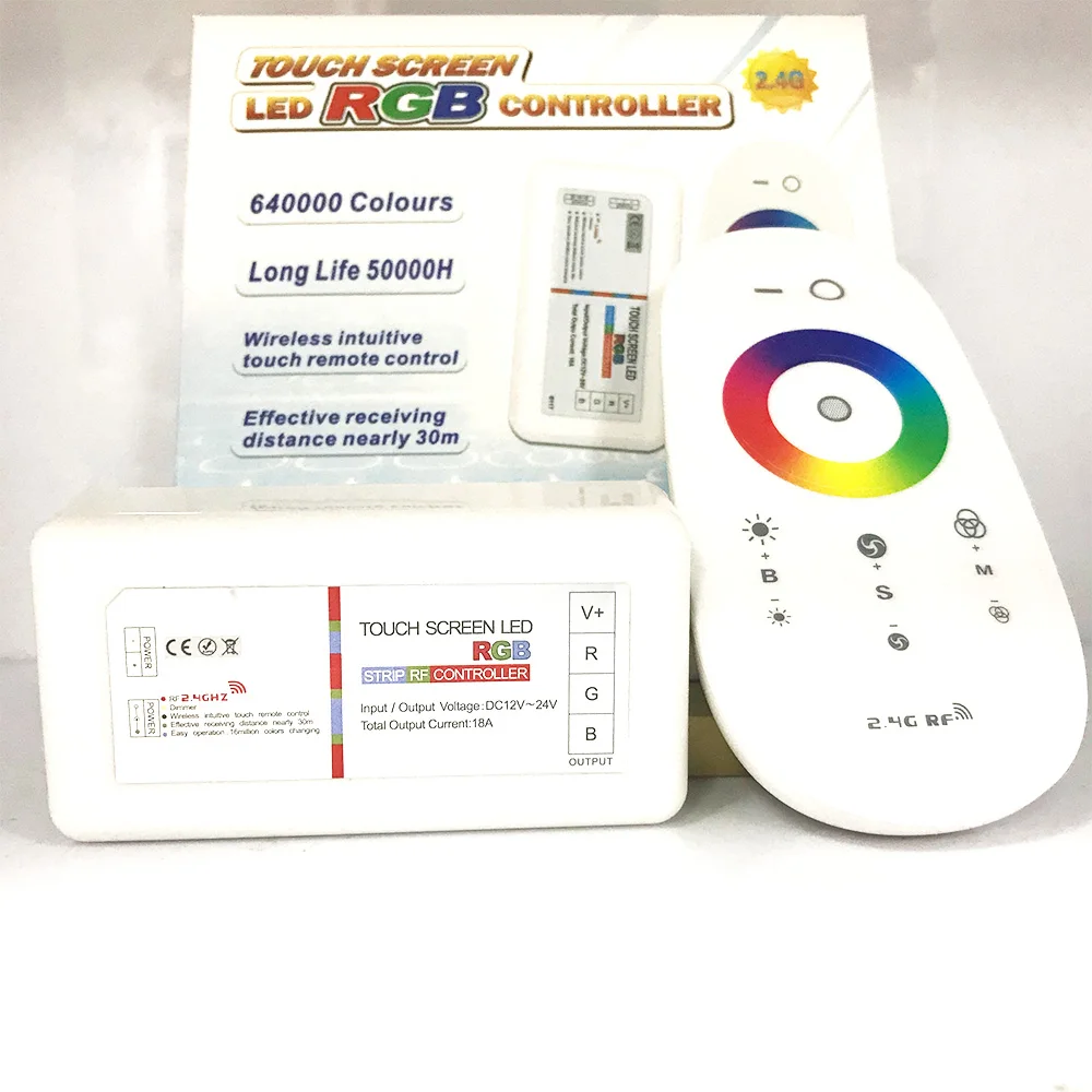 RF MINI RGB USB LED CONTROLLER CON TELECOMANDO PER STRISCIA LED 5V