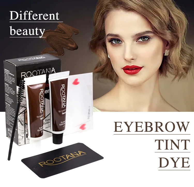 Henna Brow Profesional Tinta Kits Para Cejas Henna Brow Eyebrow Tint