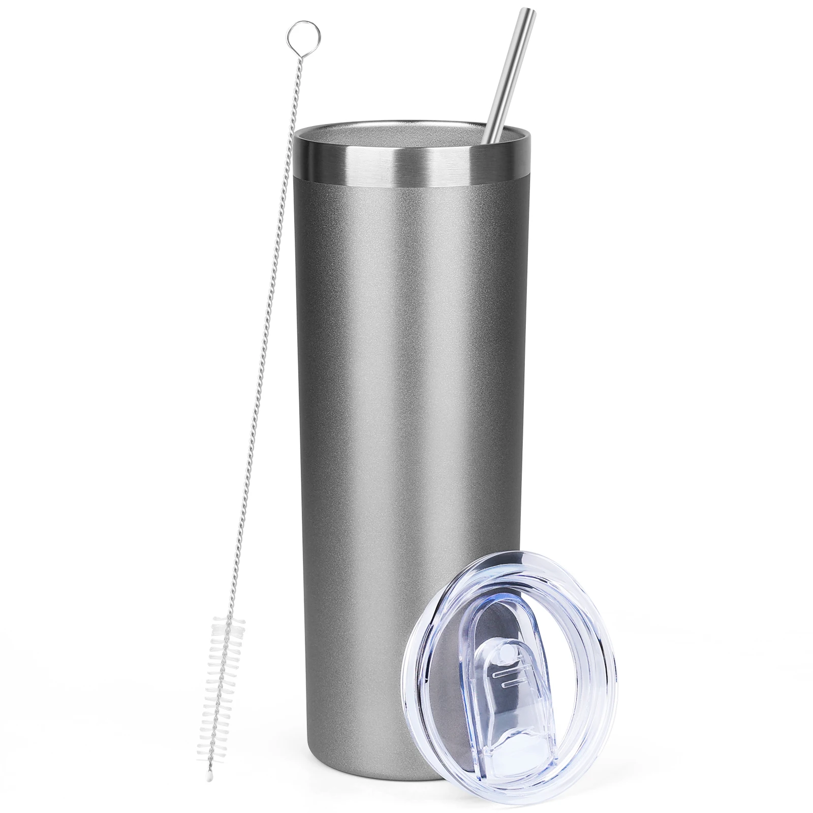 20oz/ 600ml Insulated Coffee Double Walled Skinny Tumbler Cups