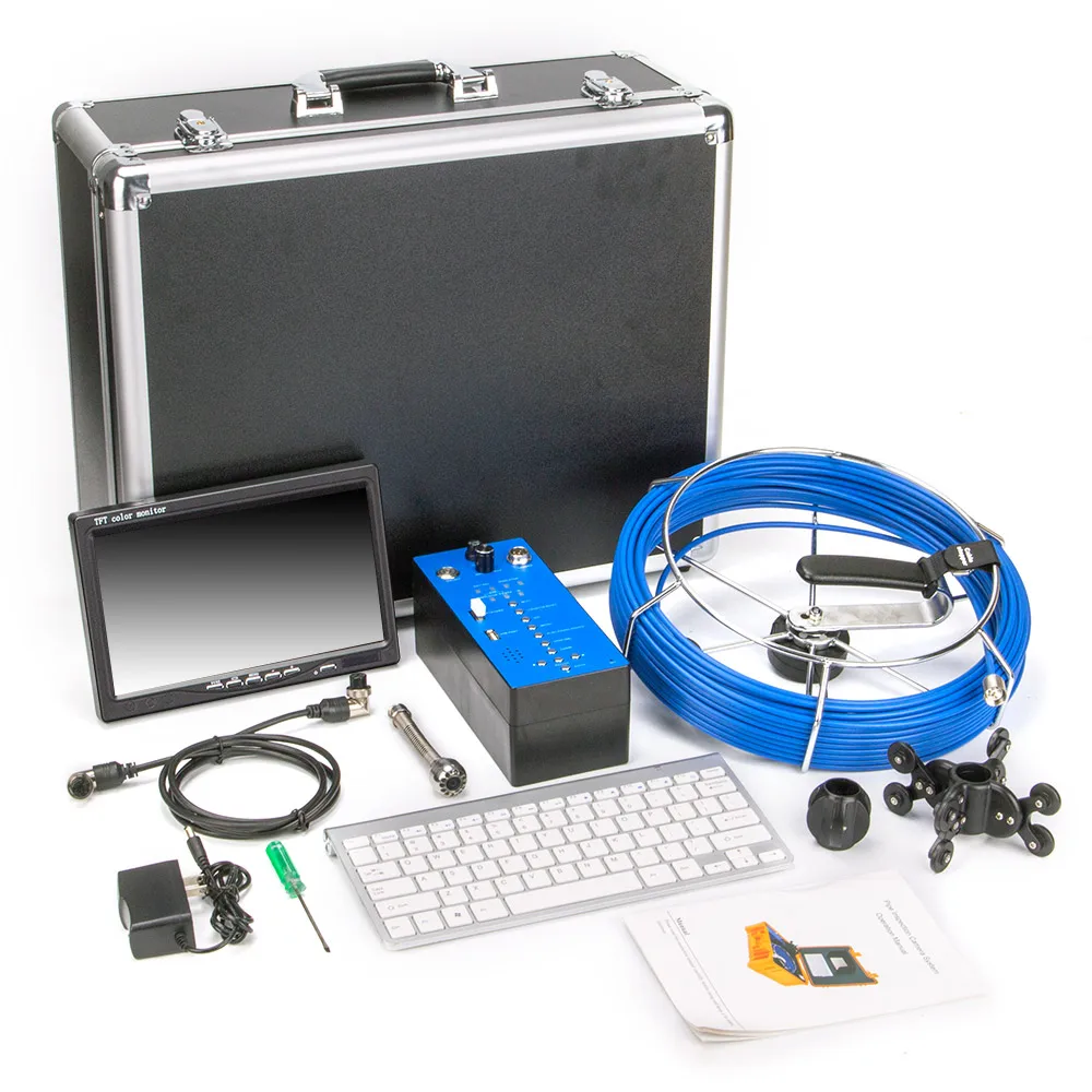 Pipe Endoscope  Proof Inspection Camera Sewer Pipe Inspection Camera HD Plumbing Pipe inspection Camera 200M H1