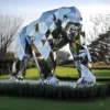 Escultura de orangután