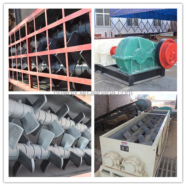 Durable Quality Soil Clay Mixer Double Shaft Mixing Machine for Clay Brick