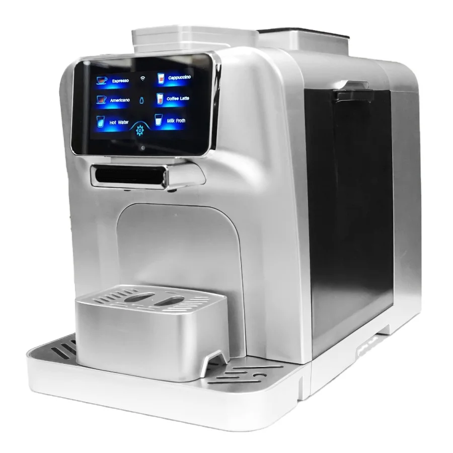 T6 Italian Professional automatic expresso commercial espresso coffee machine with grinder milk frother