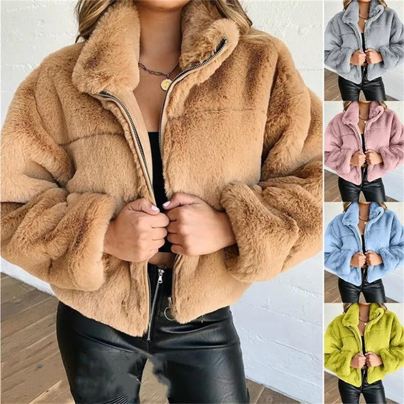 bubble fur coat