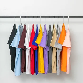 QC-Bulk comfort colors men solid plain blank color box fit sports t shirt