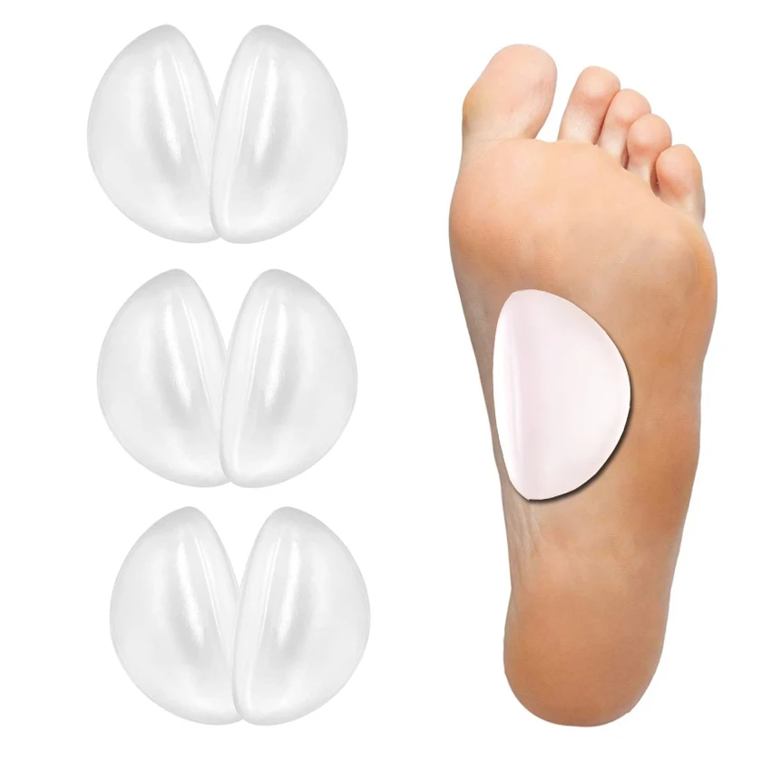 High Heel Gel Foot Arch Supports Pad Shoe Cushion Insert Insole Flat Feet. 