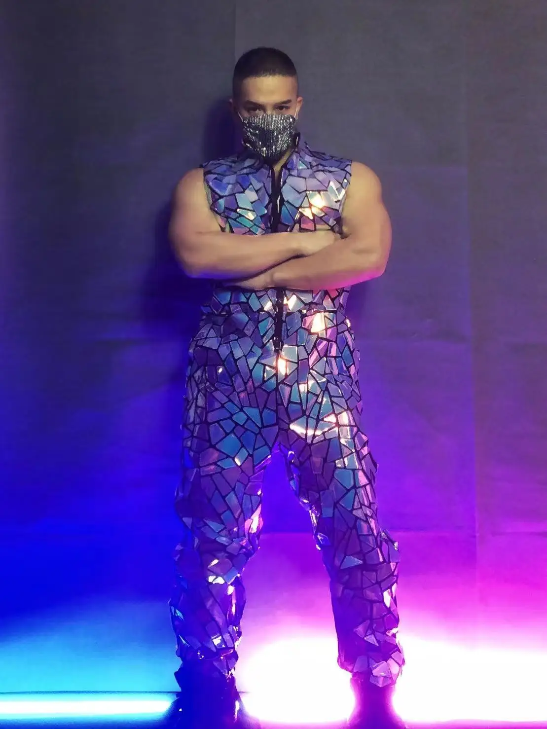 ヒップホップダンスコスチュームメンズダンサーグループシンガー 