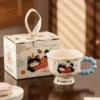 Cute kitten single cup