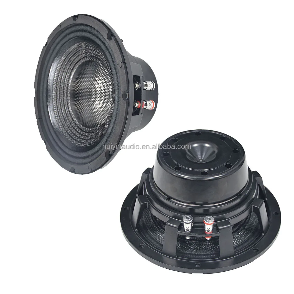 Professional Audio Midbass Speaker 875-021  8-Inch Neo Magnet Bass Speaker with 500WRMS 1000W Power Output Line Array Speakers