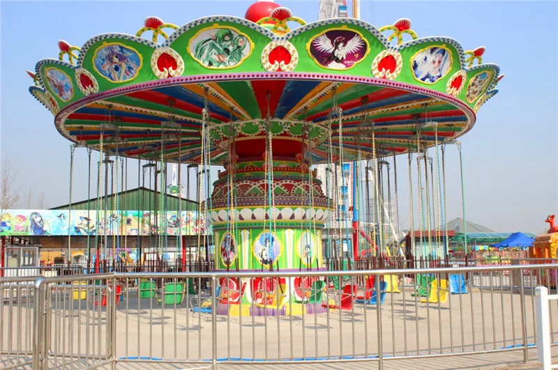 Fashion Amusement Park 24 Seats Flying Chair Ride for Sale