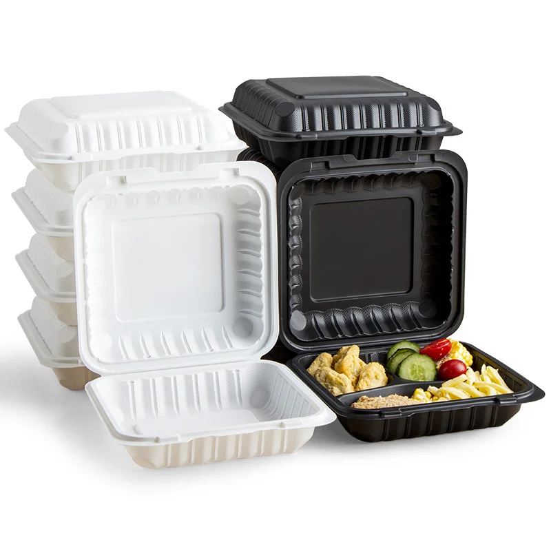 6x9inch White Pp Microwaveable Food Containers Takeout Food To Go Lunch Box  Plastic Reusable Clamshell Food ContainerH Manufacturers, Suppliers and  Factory - Wholesale Products - Huizhou Yangrui Printing & Packaging Co.,Ltd.