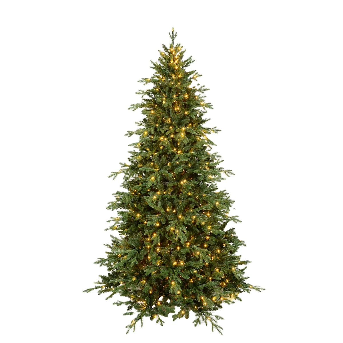 6ft Green Fir Tree Pe Pvc Mixed Christmas Tree Craft Supplies Xmas Tree ...