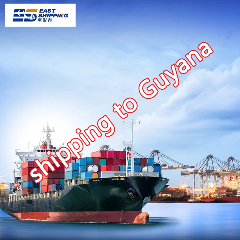 Agente de envío oriental transportista a Guyana transporte aéreo DDP puerta a puerta transporte de China a Guyana