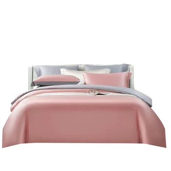 Hot Directly Producer Rose Graphique Duvet Bed Sheet Soft Pink Lady Bed Linens