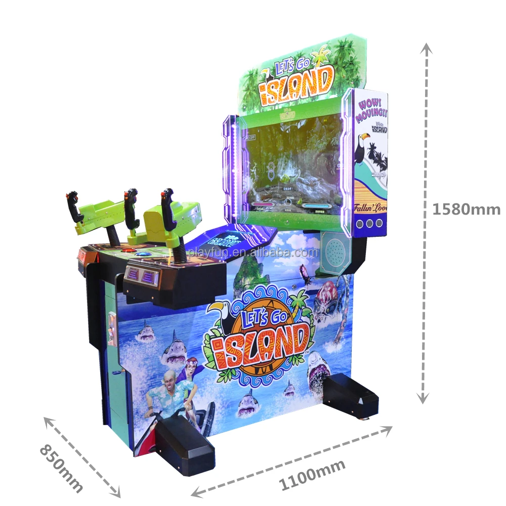 屋内商業遊園地 Let's Go Island 小型アーケードゲーム 子供用