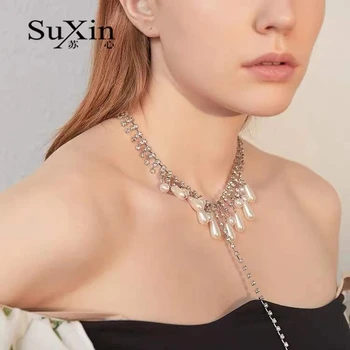 Simple and unusual design necklace waist chain one-piece Internet celebrity 2021 new style everyday necklace